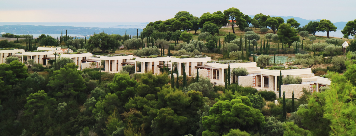 ギリシャ 地中海リゾート”AMANZOE”へ